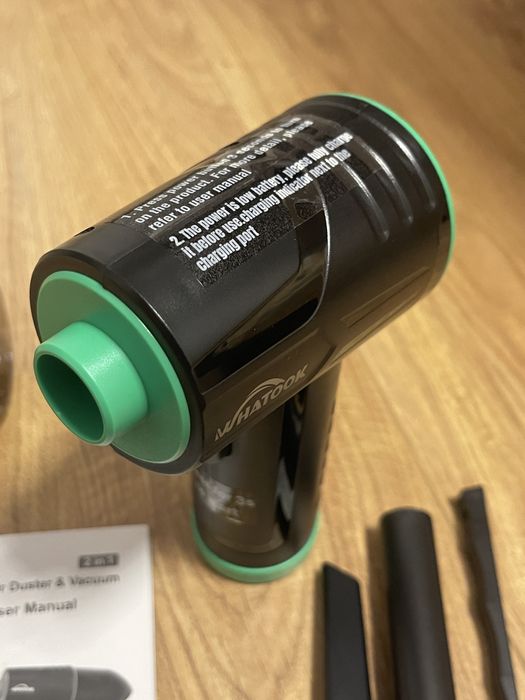 Nowa Dmuchawa Sprężone Powietrze & Odkurzacz 2w1 USB | WHATDOOK