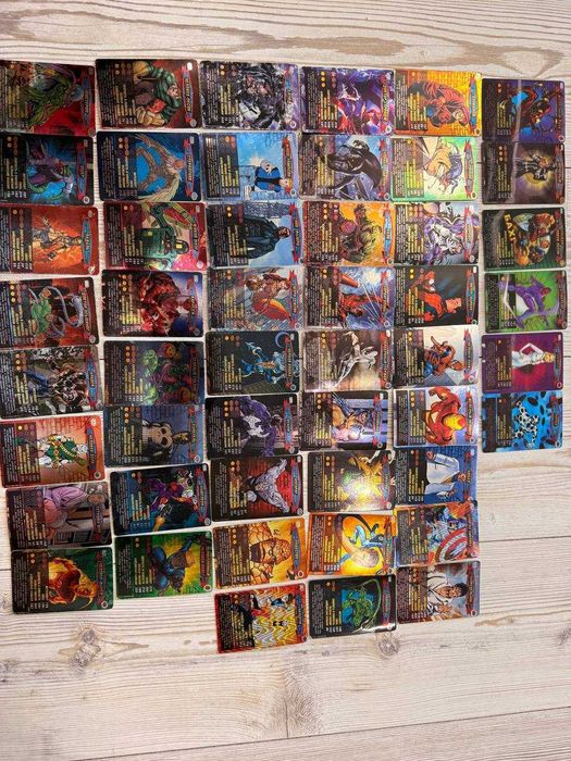 Продам Spider-Man, коллекция карточек + коробка