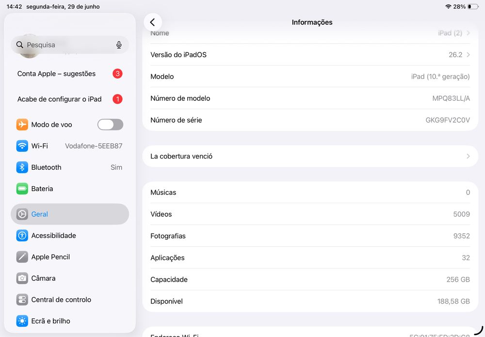 Vendo Ipad 10 (2022) 256gb