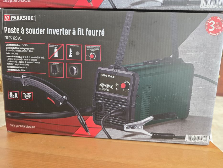 Máquina soldar inverter  parkside