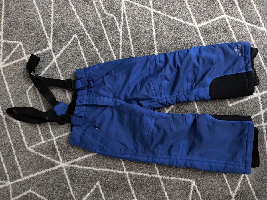 Spodnie zimowe 98/104 lupilu narciarskie