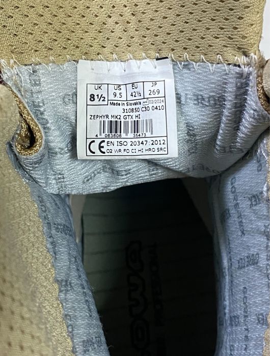 Знижка! 42,5р. Берці ОРИГІНАЛ ботінки LOWA Zephyr MK2 GTX Hi TF