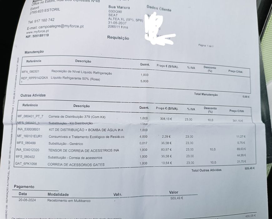 SEAT Altea XL - Gasolina