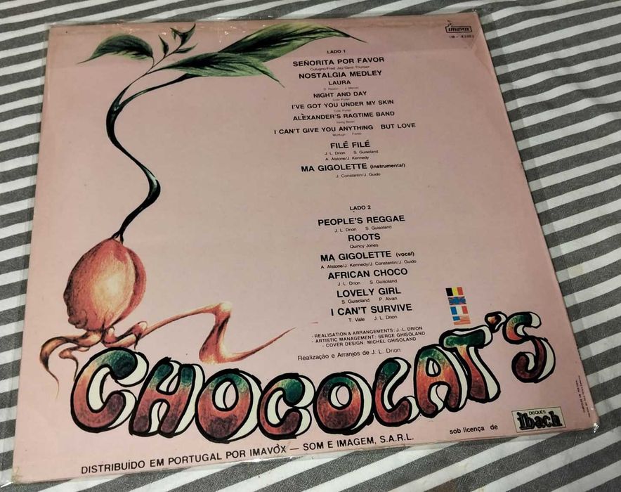 disco vinil African Choco - chocolat's