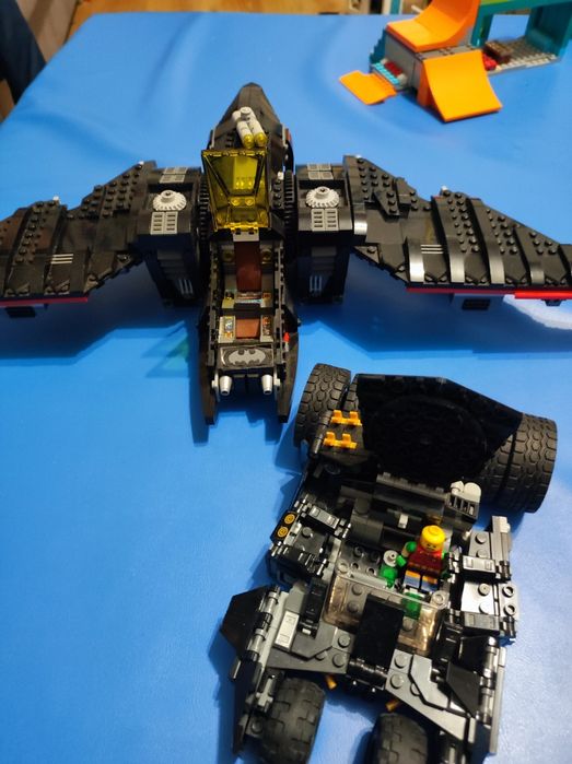Batman batmobil batwing lego