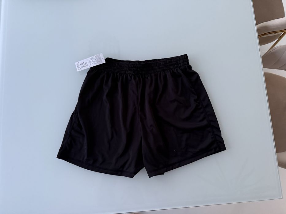 Szorty męskie krótkie spodenki sportowe czarne nowe 3XL