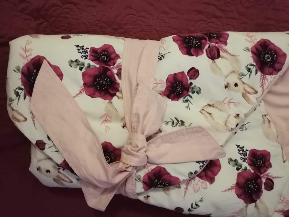 Kocyk Rożek becik nowy dziewczynka