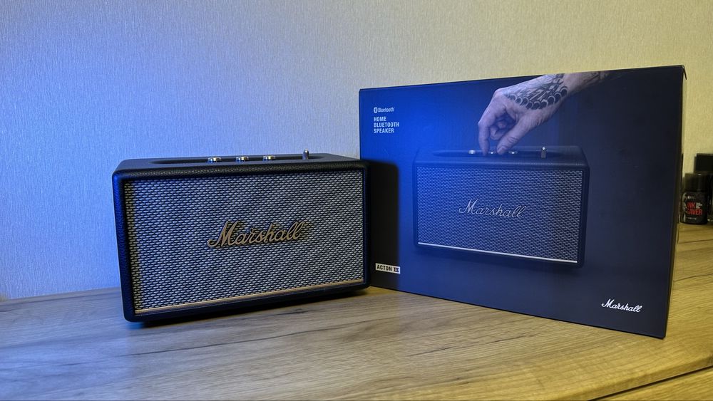 Аудіосистема MARSHALL Loud Speaker Acton III Bluetooth Black