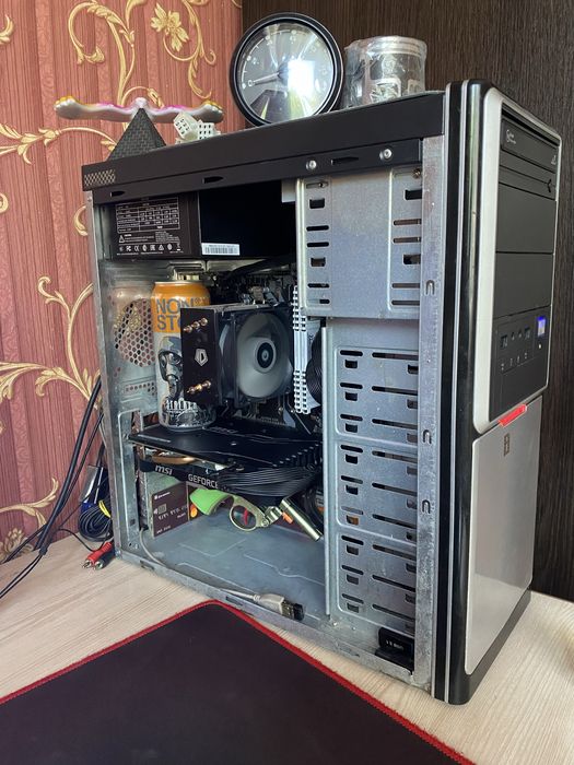 Продам пк, або обмін. ryzen 5 5500 4.2Ггц rtx 2060 6gb ram 16gb 3400