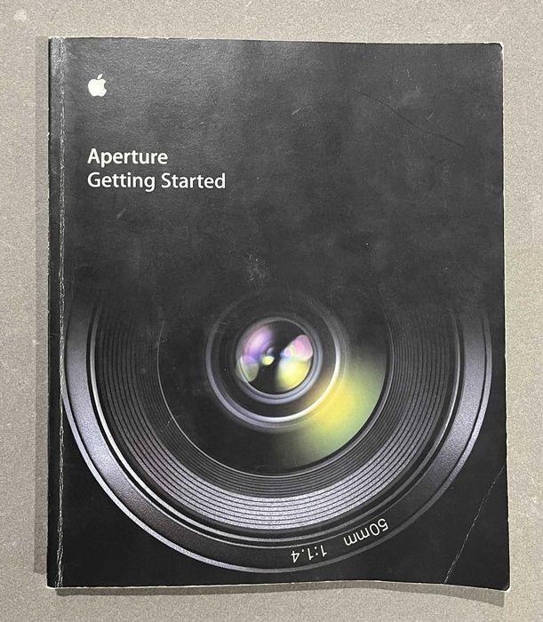 Livro Aperture Getting Started da Apple
