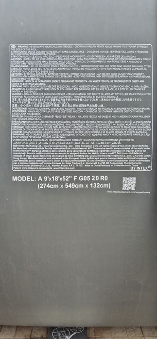 Vendo piscina (mudança de casa)