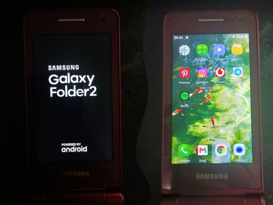 Samsung galaxy folder 2 телефон метелик з сенсорним екраном
