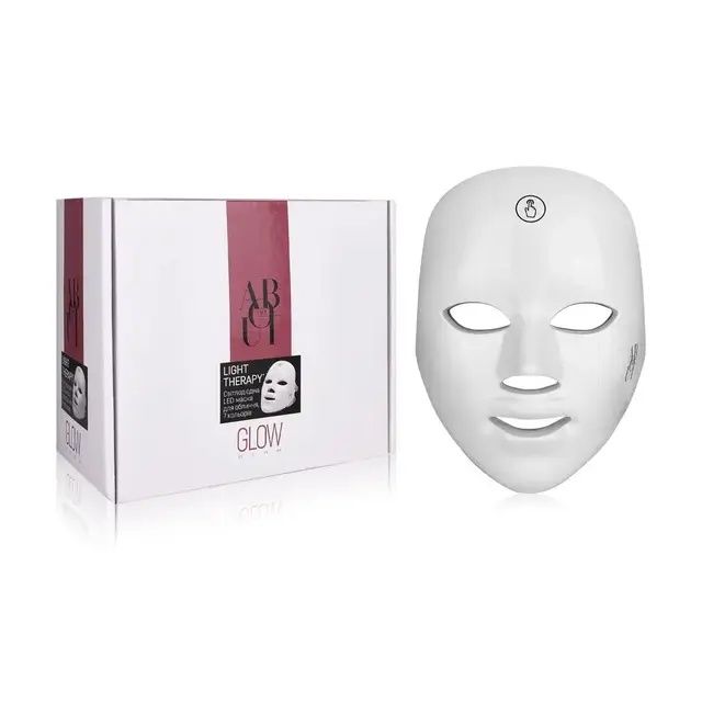 LED-маска ABOUT face Light Therapy 7 спектрів + подарунки