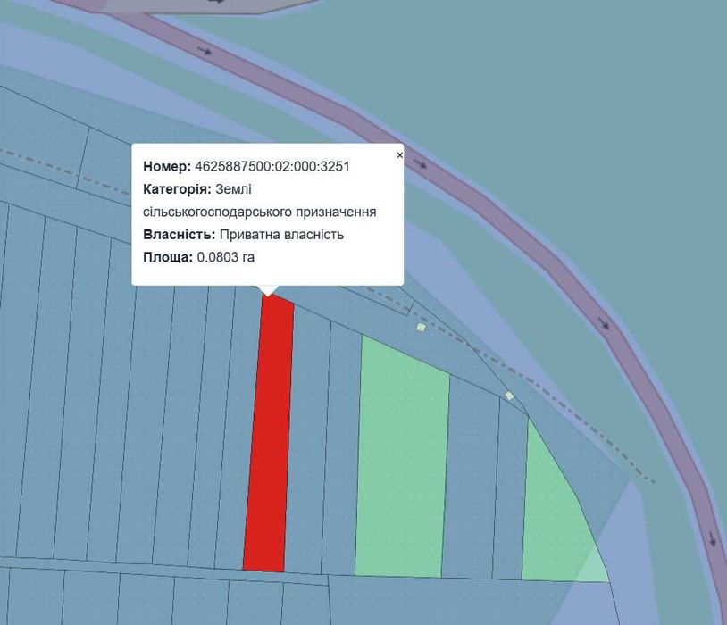 Продаж двох ділянок під комерцію 8+8сот у с. Рясне-Руське, Львів