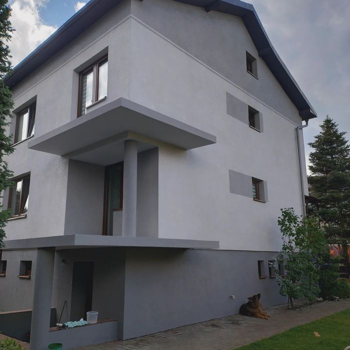 Mycie elewacji malowanie elewacji, hale .hala,natryskowo,papowanie