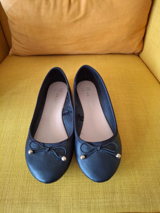 Czarne balerinki Primark 37
