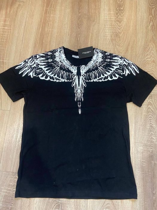 Чорна футболка Marcelo Burlon