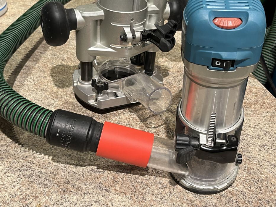 Redukcja, adapter węża Festool do Makita RT0700C 37mm