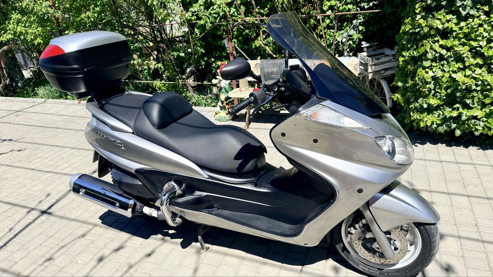 Yamaha Majesty 400 (2007) — Реальний пробіг, "чесний" опис та оригінальний кофр