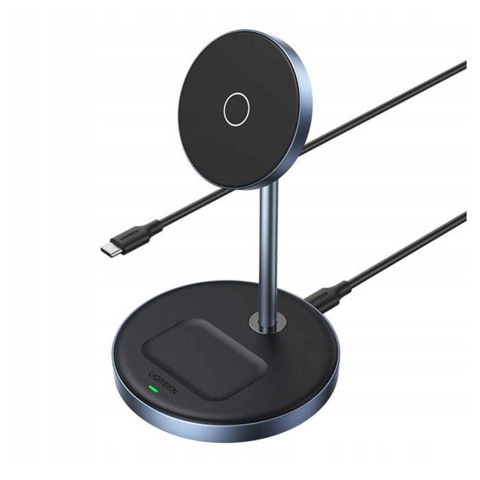 Ładowarka MagSafe 2w1 UGREEN MagFlow iPhone 12-16 AirPods