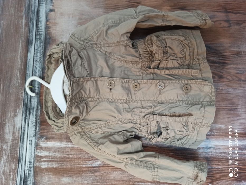 Zara Kids dziewczęca kurtka parka rozm.80-86