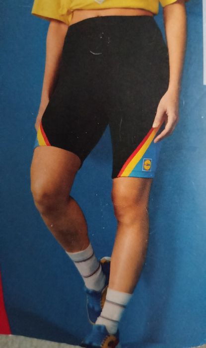 Legginsy rowerowe Esmara z kolekcji Fun Lidla rozmiar L