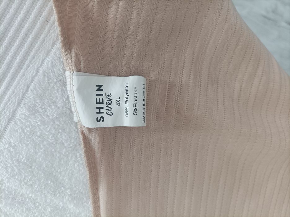 Bluzka damska Shein Curve 4xl (52-54) pólgolf elastyczna
