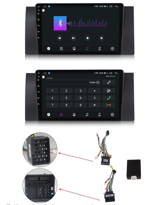 Radio Android Nawigacja BMW 5 E39 E46 X5 E53 BMW 7