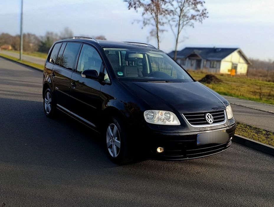 Volkswagen Touran 1.9 TDi-highline>bez DPF-stara generacja>hak+klimatronik-OKAZJA