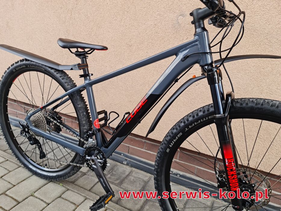 Rower górski MTB CUBE koła 29 SHIMANO DEORE aluminium rabat polecam ROCKSHOX WYSYŁKA