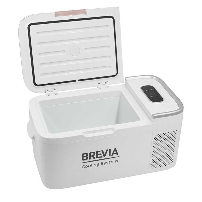 Холодильник автомобільний Brevia 16л 23160 (Безкоштовна доставка)