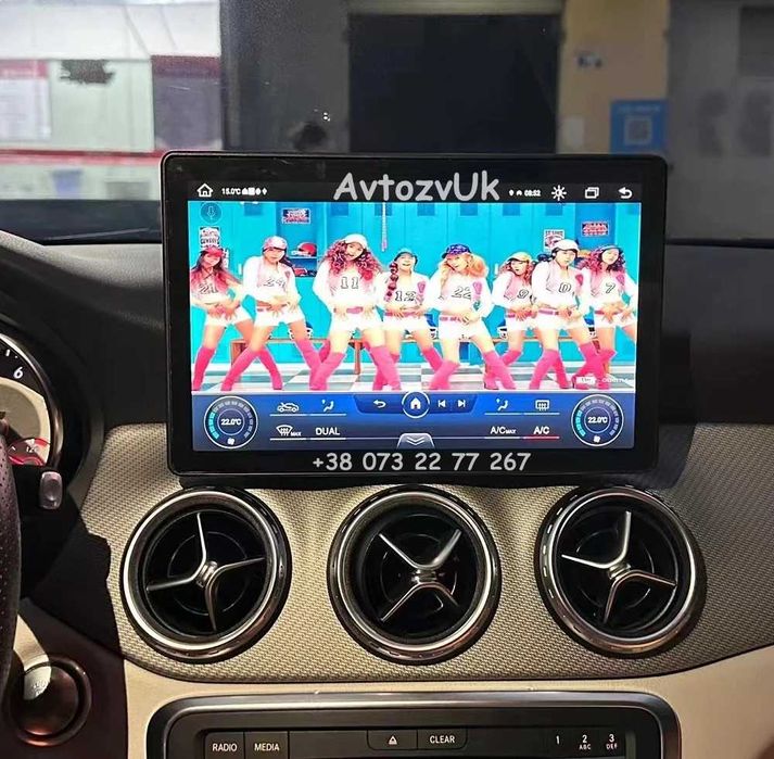 Дисплей Mercedes CLA w246 w176 w117 GLA w156 x156 CarPlay Android 16