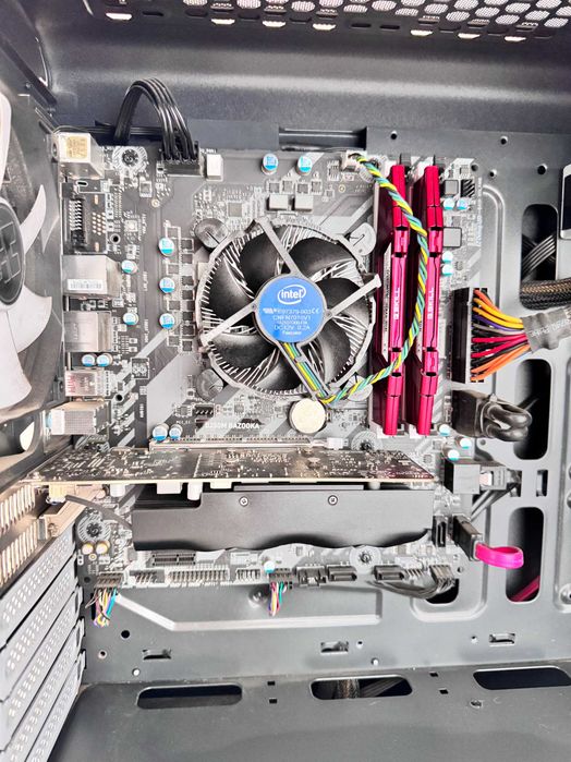 PC Gaming i5 7ª Geração + GTX 1050 Ti + SSD 250GB + 1TB HDD - Caixa Nox Hummer
