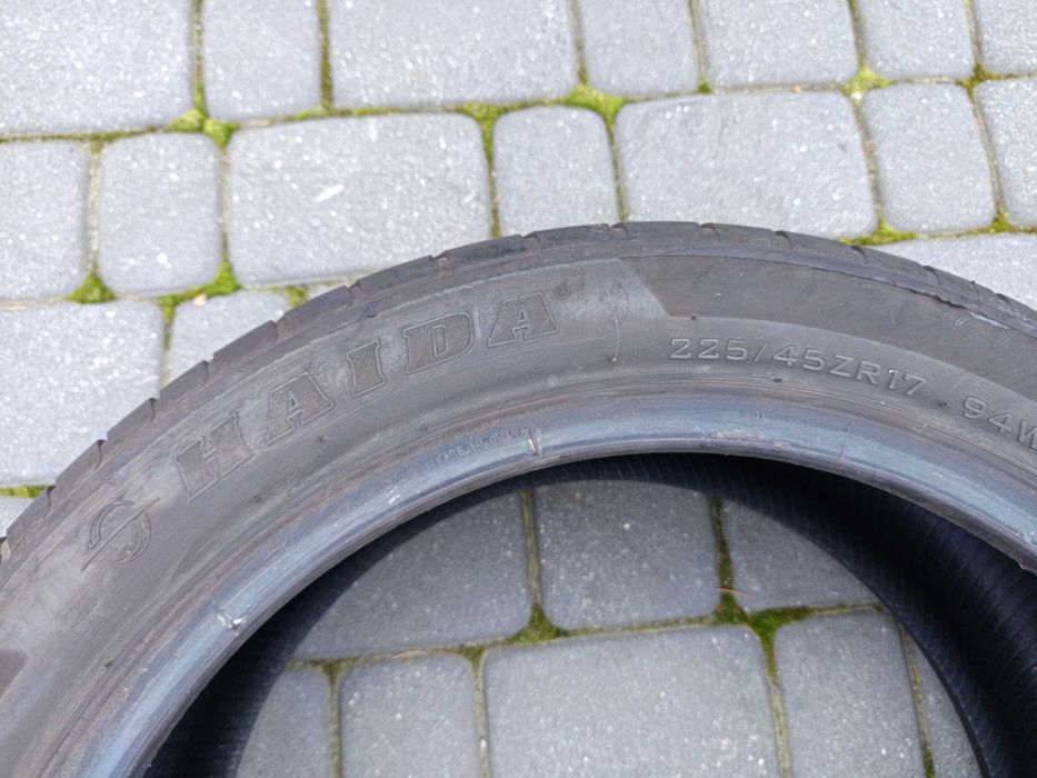 OPONA HAIDA 225/45/17 6.02 MM LATO 1 Sztuka