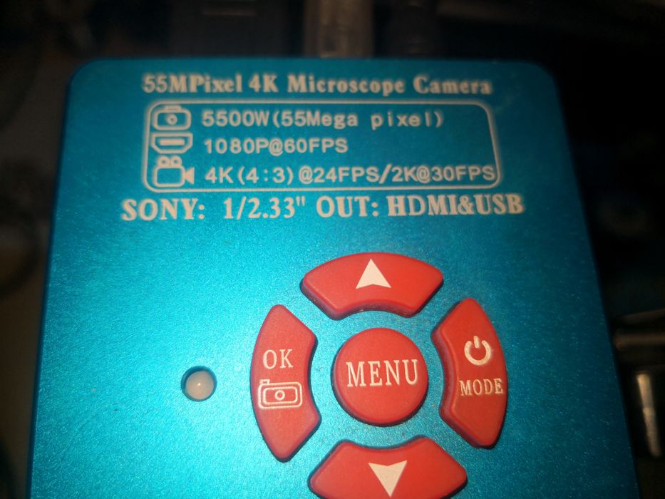 Microscopio digital  electrónica soldadura