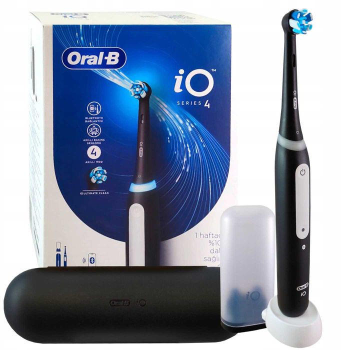 Szczoteczka Magnetyczna Elektryczna Braun Oral-B iO Series 4 black