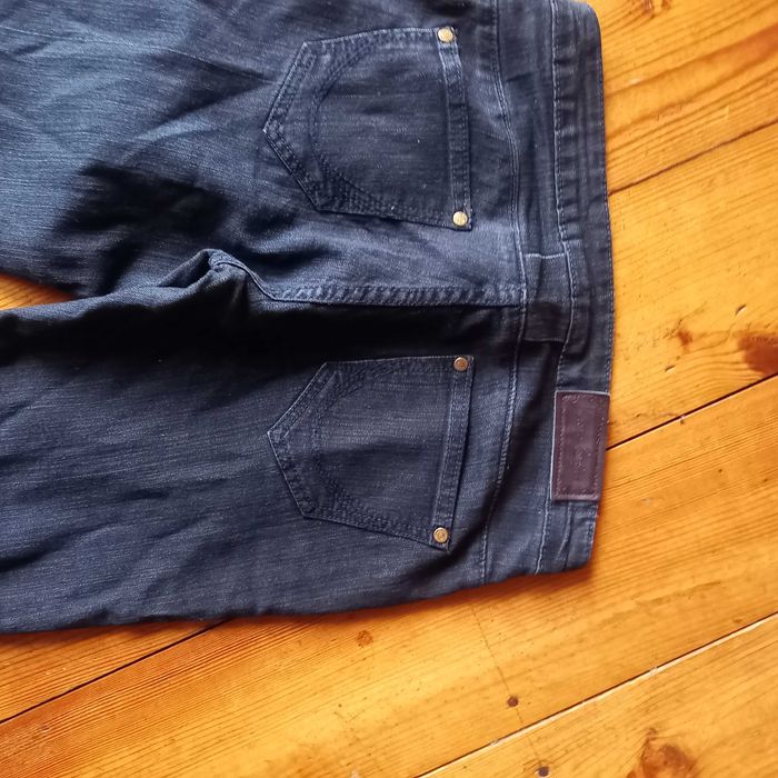 czarne spodnie jeans S