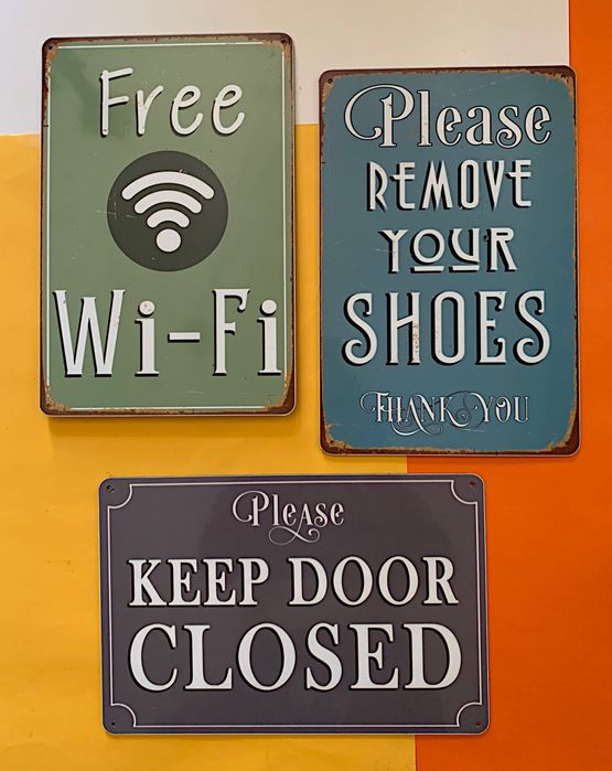 3 Sinais Metal Premium Interior/Exterior