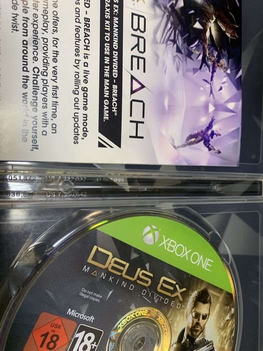 Deus ex gra plus  steelbook xbox