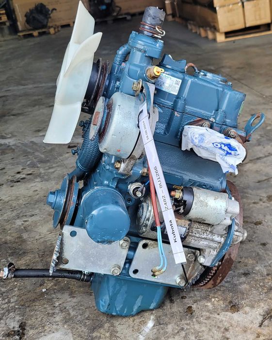 Silnik Kubota Z482  Sprawny ciś: 2x30 Sprawny