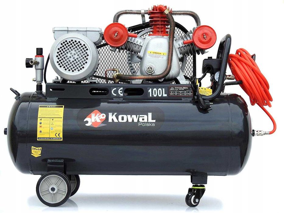 14 Bar KOMPRESOR k8 olejowy tłokowy 100L sprężarka pompa powietrza
