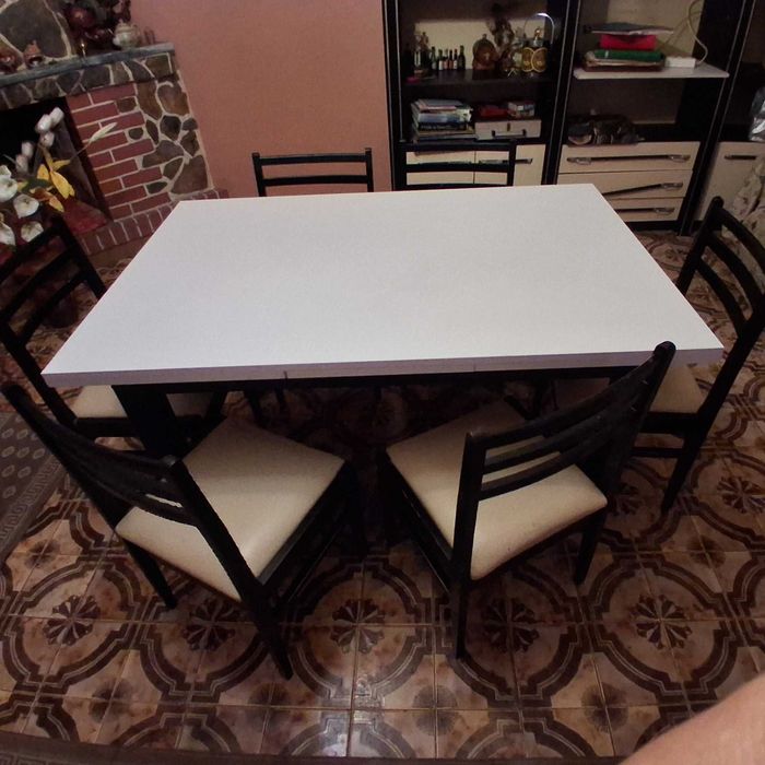 mesa de jantar extensível
