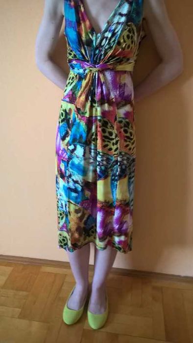 Nowe baleriny balerinki buty płaskie letnie żółte limonkowe Only 37