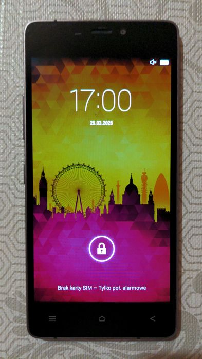 Smartfon KAZAM Tornado 348 (uszkodzony przycisk)