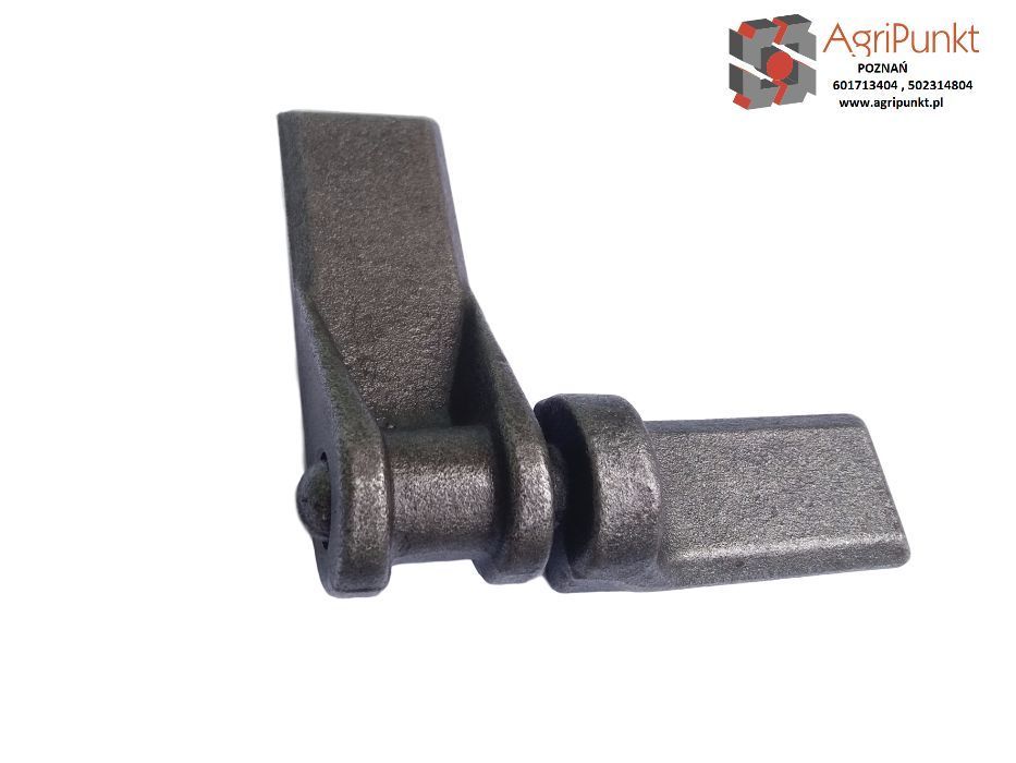 Zawias burtowy  prosty, płaski stal  do przyczepy, wywrotki, kipper
