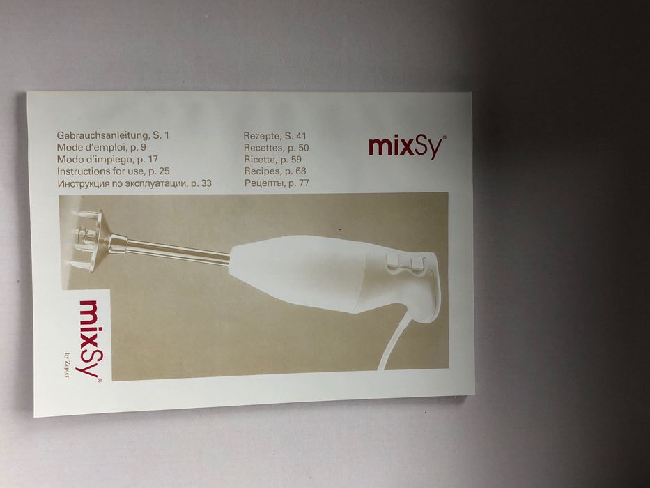 MixSy mikser ręczny blender nowy nieużywany