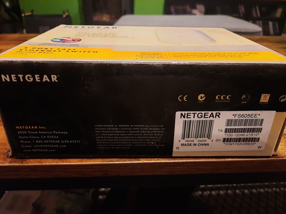 Urządzenie Netgear 5 port