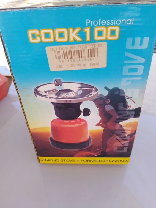 Fogareiro de Campismo Portátil COOK 100 Professional