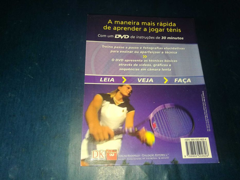 Aprenda Ténis - Com Um DVD de Treino ao Vivo