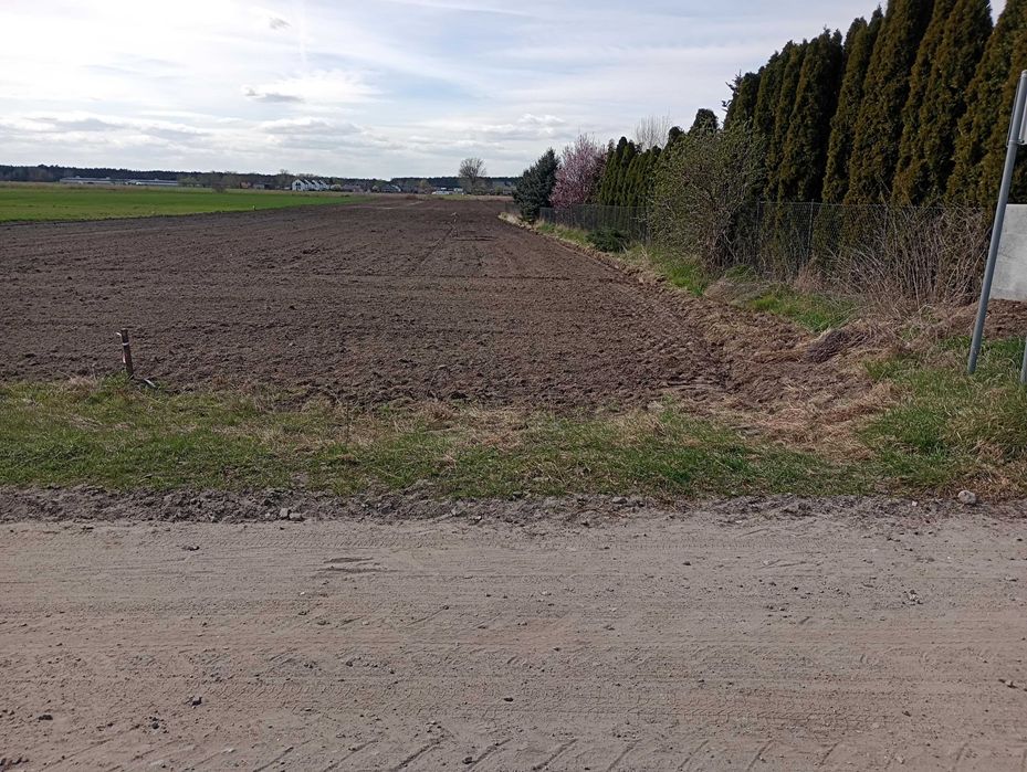 działkę budowlaną pod Wolsztynem